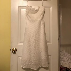 JCrew white dress